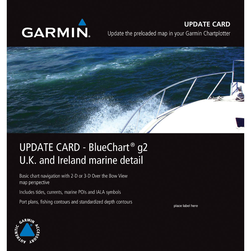 Garmin UK & Ireland G2 Bluechart Update MicroSD/SD Card