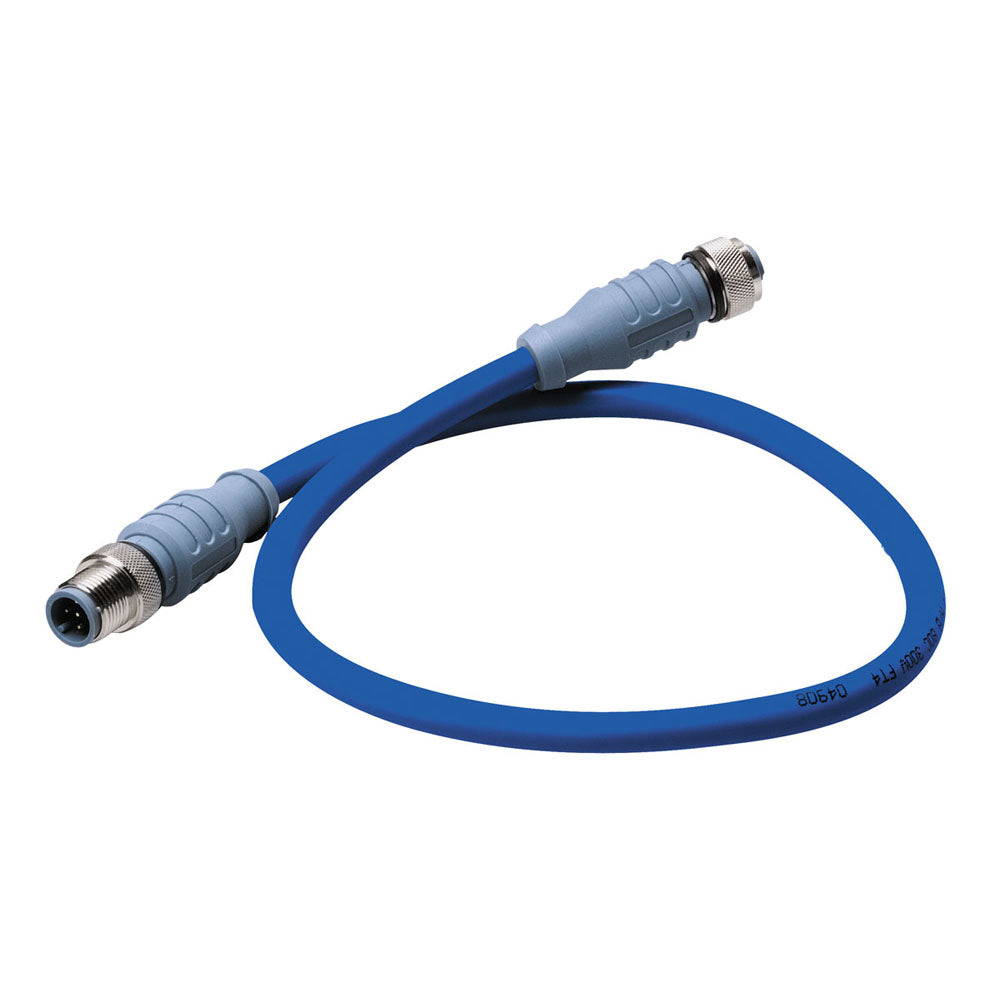 Maretron Mid Double-Ended Cordset Male to Female 4 m Blue