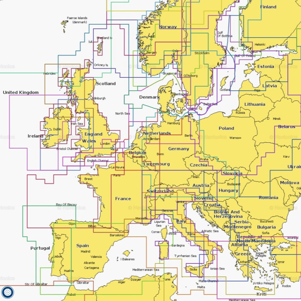 Raymarine Navionics SD Card EU Small