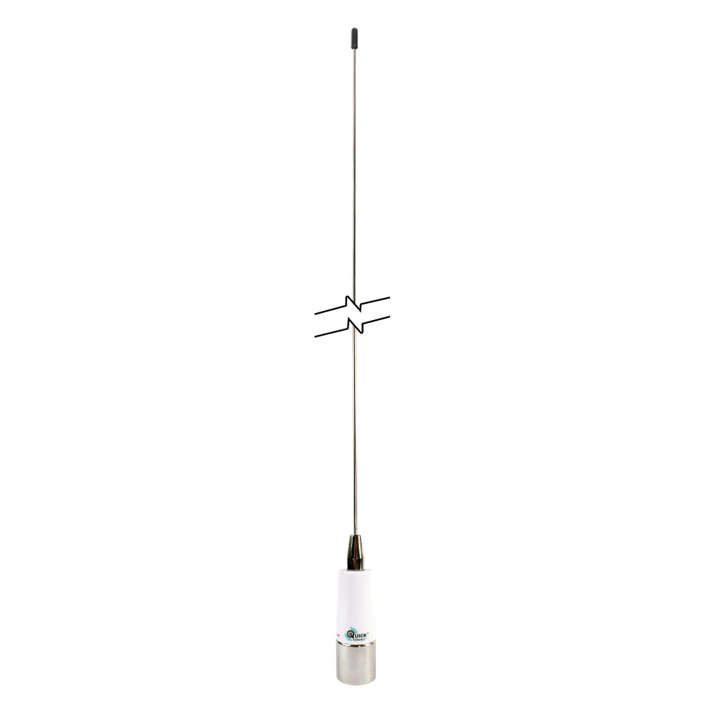 Shakespeare Nylon QuickConnect S-Steel 3dB VHF Whip Antenna - 0.9m