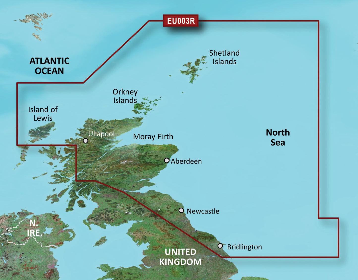 Garmin BlueChart G3 - HXEU003R: Great Britain Northeast Coast