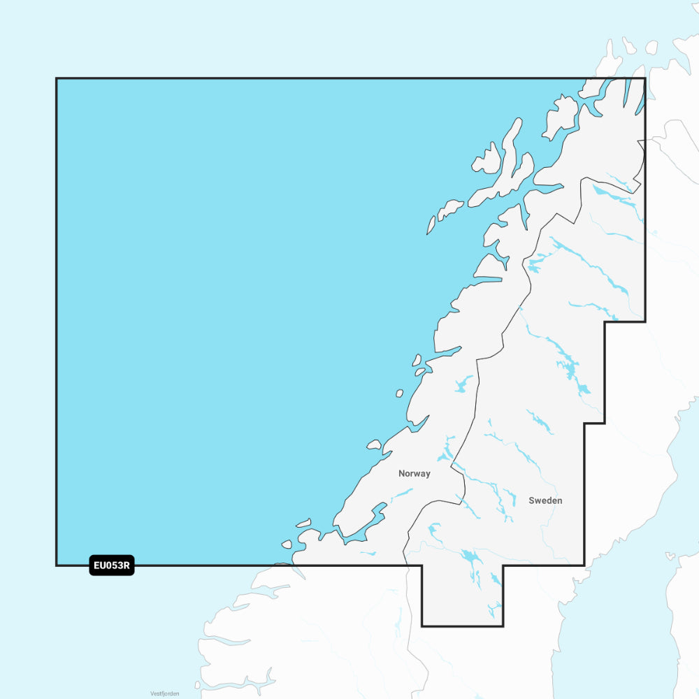 Garmin Navionics+ Chart: EU053R - Norway Trondheim to Tromso