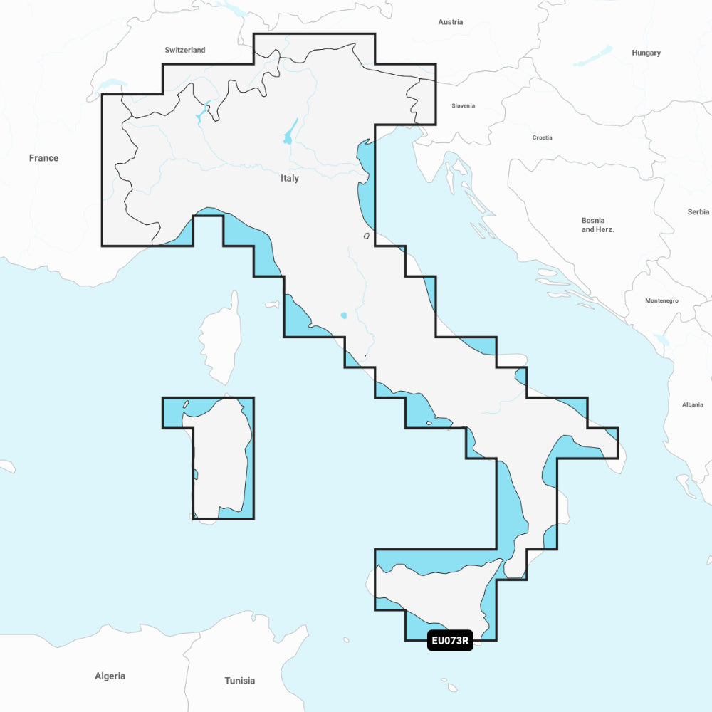 Garmin Navionics+ Chart: EU073R - Italy Lakes & Rivers
