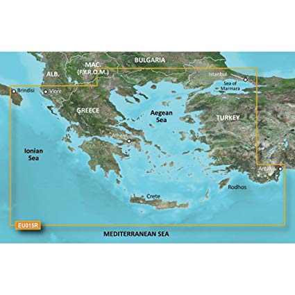 Garmin BlueChart G3 - HXEU015R: Aegean Sea & Sea of Marmara
